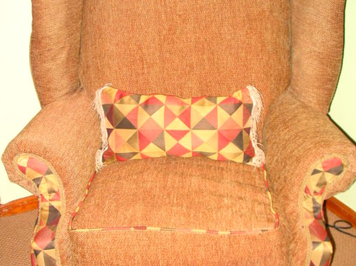 Cozy Reupholstered chair