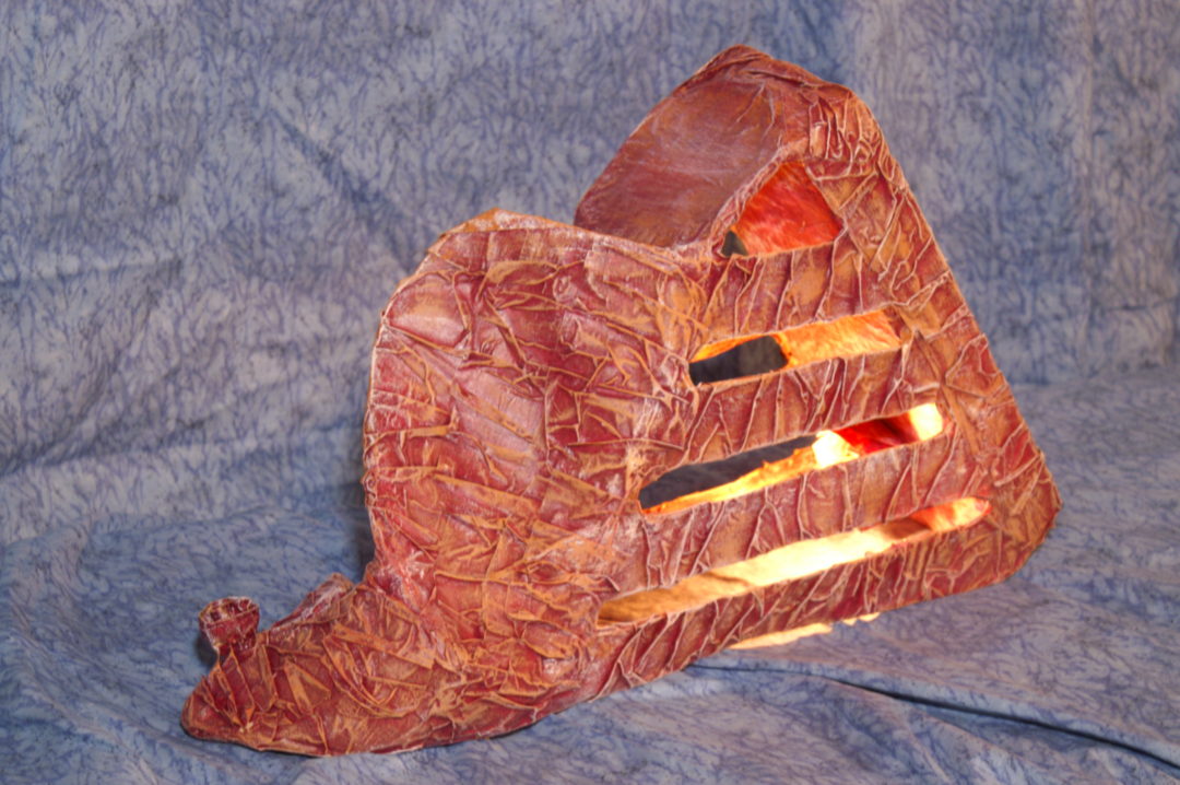 Red Mule Shoe Lamp