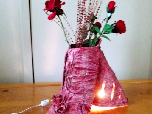 Red Shoe Lamp
